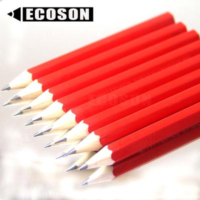 China Ideal For Score Keeping FREE SNAPSHOT Mini Wooden Personalized Cheap Golf Pencils HB Bulk 3.5 Inch Sharpened Red Golf Pencil Small Hotel Wooden Pencil for sale