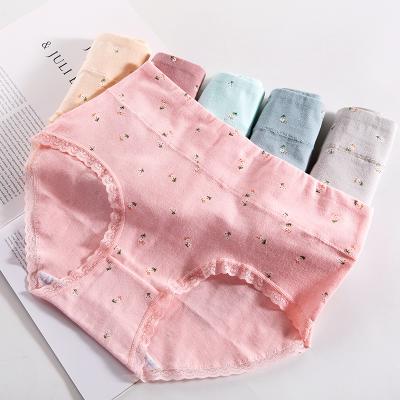 China Antibacterial Ready To Ship High-Size Plus Size Women's Underwear Cotton Women's Panties for sale