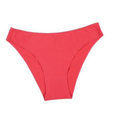 China Comfortable Antibacterial Breathable Cotton Briefs Ladies Thong Panties Thong Underwear Manufacturers for sale