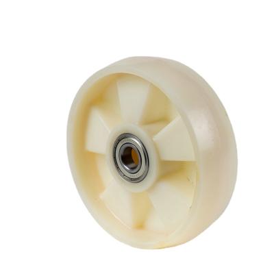 China Industry Durable Heavy Duty Nylon Wheel With N200*50 Ribs for sale