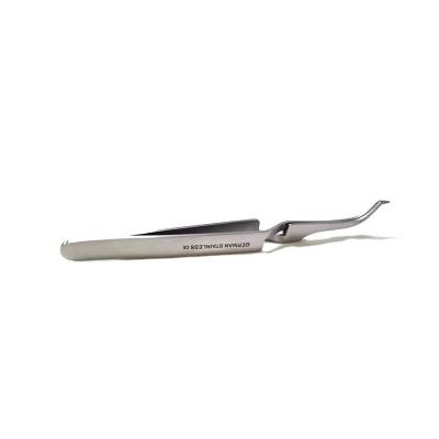 China Sturdy Steel DTC Orthodontic Dental Posterior Bracket Tube Tweezers for Easy Handling for sale