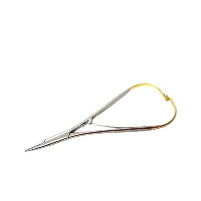 China CE Certified Class I DTC Ortho Dental Stainless Steel Plier Needle Holder with Hard for sale