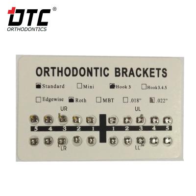 China Shelf Life of 3 Years Sweet Series Orthodontic Roth Bracket 0.018