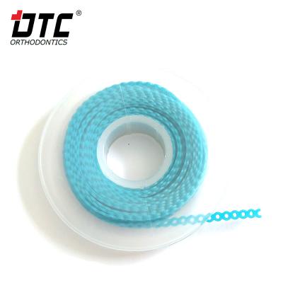 China Short Orthodontic Elastic Power Chain for Quick and Convenient Braces Adjustment for sale