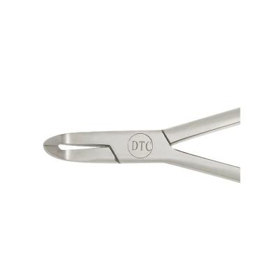 China Longhandle Mini DTC Orthodontic Distal Ortho Light Wire Cutter Pliers 45 Degrees Standard for sale