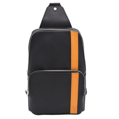 China Newest Custom Fashion Custom Chest Pocket Shoulder Bag Leather Single Chest Bag Outdoor Chest Bag For Men for sale