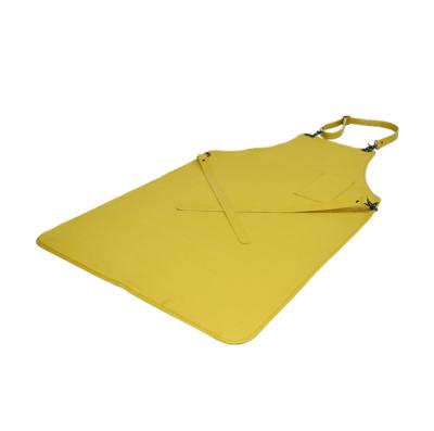 China Fashionable High Quality Vintage Vendor Apron Front Sink Waterproof Apron Leather Hot Apron for sale