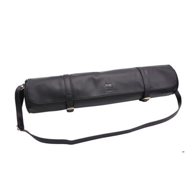 China camping & Increasing Customized High Quality Ladies Fashion Sports Vegan PU Yoga Mat Carrier Leather Carrying Bags for sale