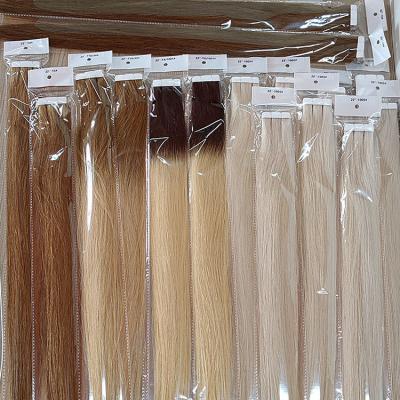 China 100% Virgin hair bundles cuticle aligned virgin remy hair tape wholesale natural human extension sellers in human hair extensions tape hair extension for sale