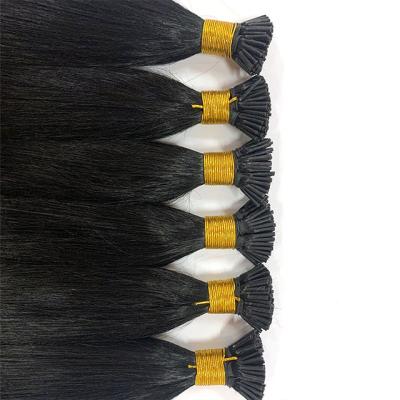 China Silky Straight Human Remy Brazilian Virgin Hair I Tip Hair Extensions Itip Bone Extensions Hair Extensions Virgin Hair I Tip Sellers Wholesale Mico Silky Straight for sale