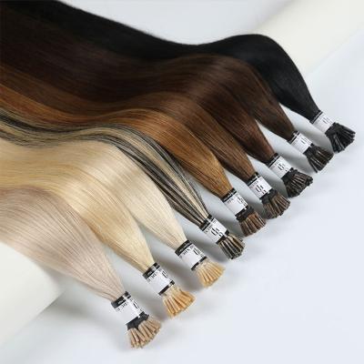 China 100% Virgin hair bundles 100% italian keratin U tip double hair brazilian remy hair extension itip/flat tip/I tip hair extensions wholesale for sale