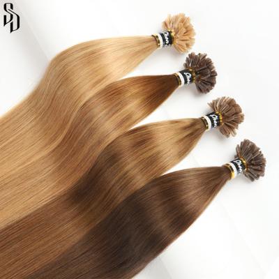 China Wholesale straight cuticle aligned remy hair u tip extension u tips 1 gram hairextensions u tip vendors virgin hair for sale