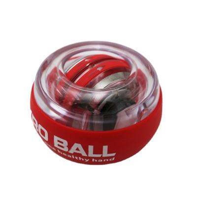 China Wholesale LED Red Fitness Ball PP+ABS+Alloy Wrist Power Reliever Wrist Hand-Arm Training Ball for sale