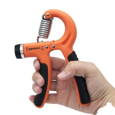 China Adjustable Muscle Relex Apparatus Hand Grip Strength Device Spring Fitness Hand Grip Power Measurement Hand Clamp 100pcs for sale