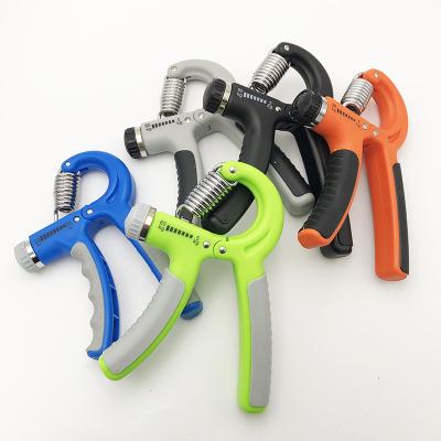 China Adjustable Muscle Relex Apparatus Hand Grip Strength Device Spring For Finger Workout Exercise Hand Gripper 100pcs for sale