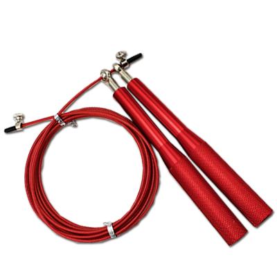 China Black/Blue/Gray/Red Adjustable Steel Wire Jump Rope Jump Rope Alloy Steel Ratio Steel Training for sale