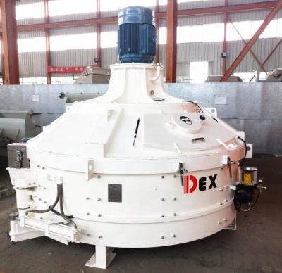 China Concrete Mixer 0.5 m3 Qingdao DEX MPC500 Planetary Mixer Machine Small Pan Concrete Mixers For Sale for sale