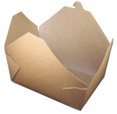 China Pli-PAK Disposable Natural Earth's More Bio Paper 04BPEARTHM Kraft Carry Out /To-Go Container, 7-3/4