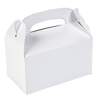 China Disposable Eco Friendly Biodegradable Kraft Paper Or White Paper Carry Package For Bread Cake Package for sale