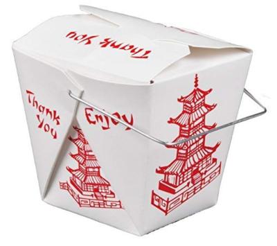 China Disposable Eco Friendly Biodegradable Chinese Take Out Boxes PAGODA 8oz/Half Pint Gift And Food Bucket for sale