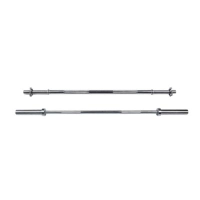 China Wholesale universal 2.2m 20kg chrome steel barbell bar for sale