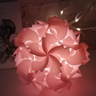 China USB IQ European Romantic Decorative Indoor Puzzle Lamp Night Light for sale