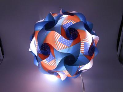 China Modern American flag design/iq pattern light 300mm for sale