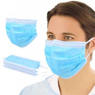 China Custom Adult Sargical Reusable Medical Surgical Disposable 3-Ply Face Mask for sale