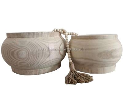 China New classic/postmodern wooden bowl/wooden bowls candle for sale