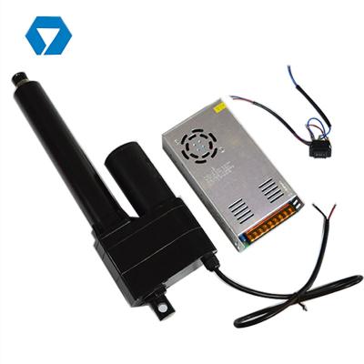 China IP65 24V DC 7000N IP65 Electric Motor Linear Actuator 400mm Stroke With Potentiometer for sale