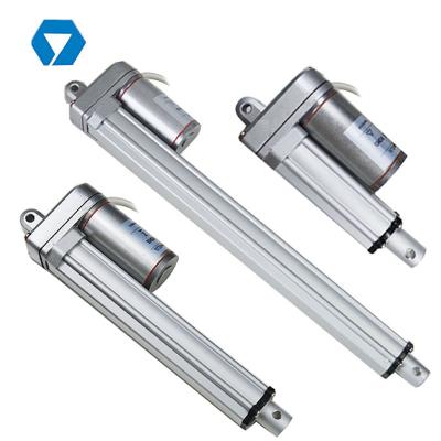 China Waterproof IP65 Hygiene Vehicle Use 40mm/s 12V Linear Actuator 300mm Stroke for sale