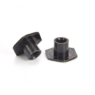 China High Tolerance Copper Plated With Black Zinc M4 Hex Nut For Headset for sale