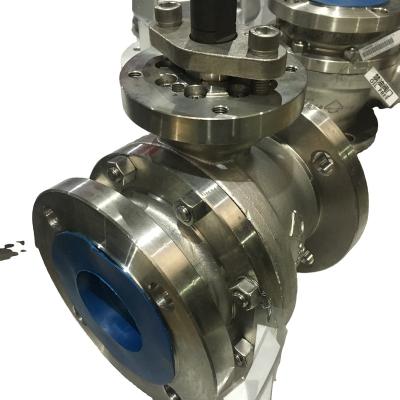 China Oil Fire Safe API 607 ​​3 Inch Float Valve Stainless Ball Valve for sale