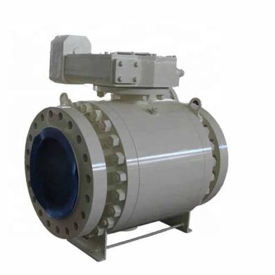 China rf ss316 flange cf8 1000wog general trunnion handle ball valve for sale