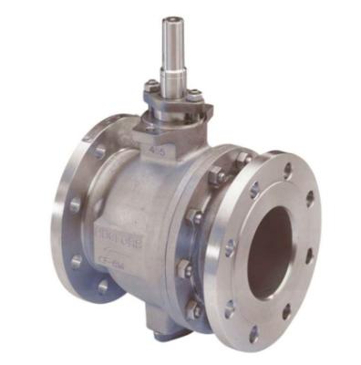 China General ss316 ss304 flanged pneumatic actuator V port ball valve for sale