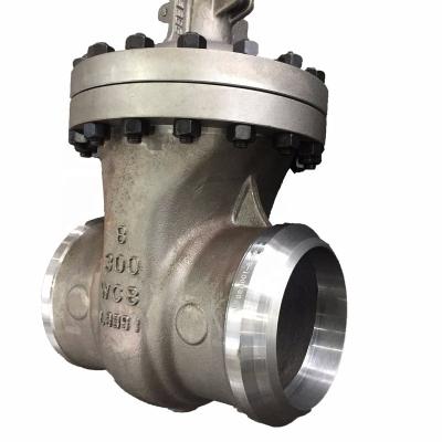 China General Slide 8 Inch Butt Weld Gate Valve With Prices for sale