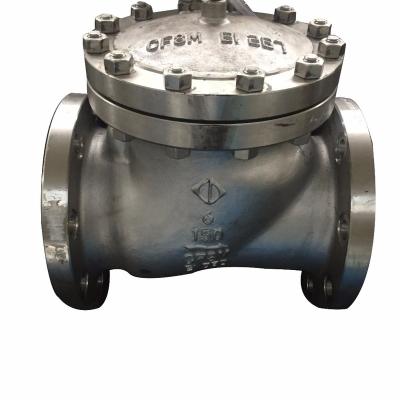 China 6 Inch General Stainless Steel Check Valve Swing Check Valves for sale