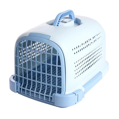 China Sustainable High Quality Eco-Friendly Plastic Travel Cat Carrier for sale