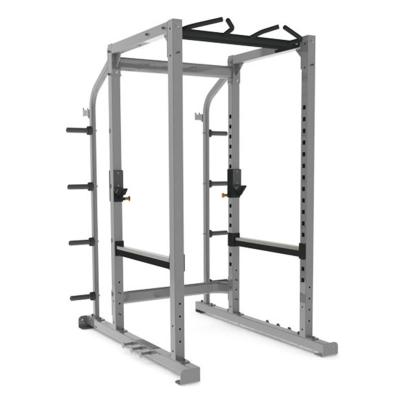 China Commercial Use Adjustable Gym Barbell Fitness Squat Rack Machines Support Power Rack Spotter Squat Arms for sale