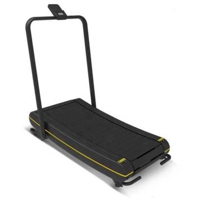 China Newest Home Self Generating Home Curved Treadmill With Foldable Manual for sale