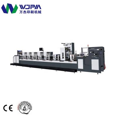 China Hotels Label Printing Intermittent Rotary Full-servo Letterpress Printing Machine for sale