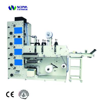 China Garment Shops Economical Necessary 6 Color Film With Crown Cure Rotary Flexo Printing Machine for sale