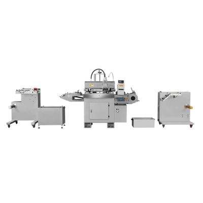 China Printing Two Color Silk Screen Printing Machine For Trade Mark Logo Label for sale