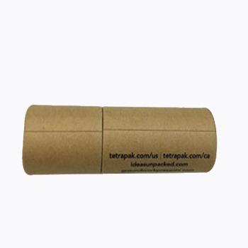 China Recyclable Eco Friendly Food Grade Lift Up Tube Paper Packaging For Lip Balm for sale