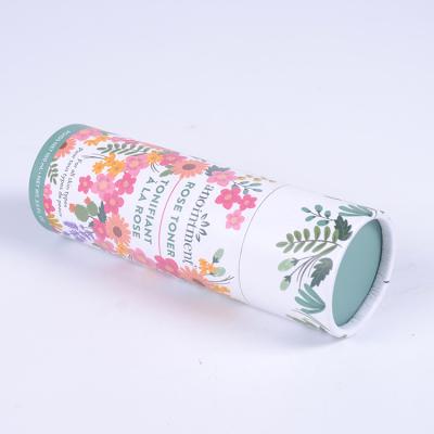 China Recyclable Kraft Paper Tubes Cosmetic Cardboard Tube For Bottles Packaging for sale