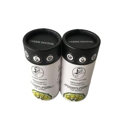 China Recycled Materials Custom Color Print Paper Tube Box Packaging For Socks for sale