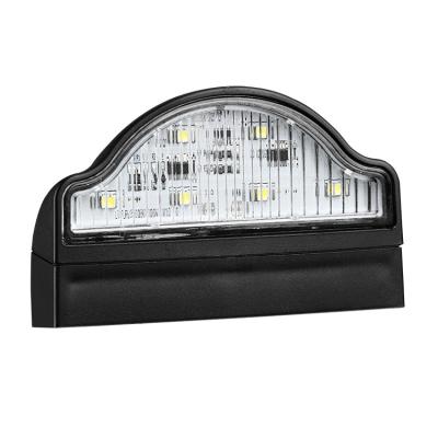 China Permit Light For E4 EMC Vehicle Approval 10-30V LED Trailer License License Plate Lights for sale