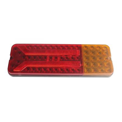 China 12v (Amber) 24v Auto Led Stop Tail Light Turn Light 12v (Amber) 24v Auto Led Truck Trailer Stop Lamps Rear for sale