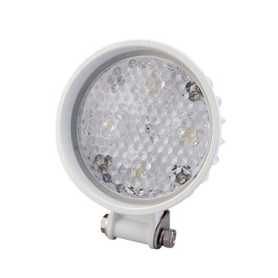 China ADR Work Truck DRL Off Road Automotive Light 4 Round Led 15W 12V Flood Head LED Light For Work for sale