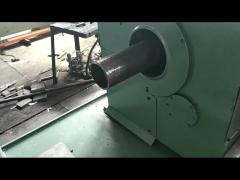 roller conveyor steel pipe chamfering cutting machine